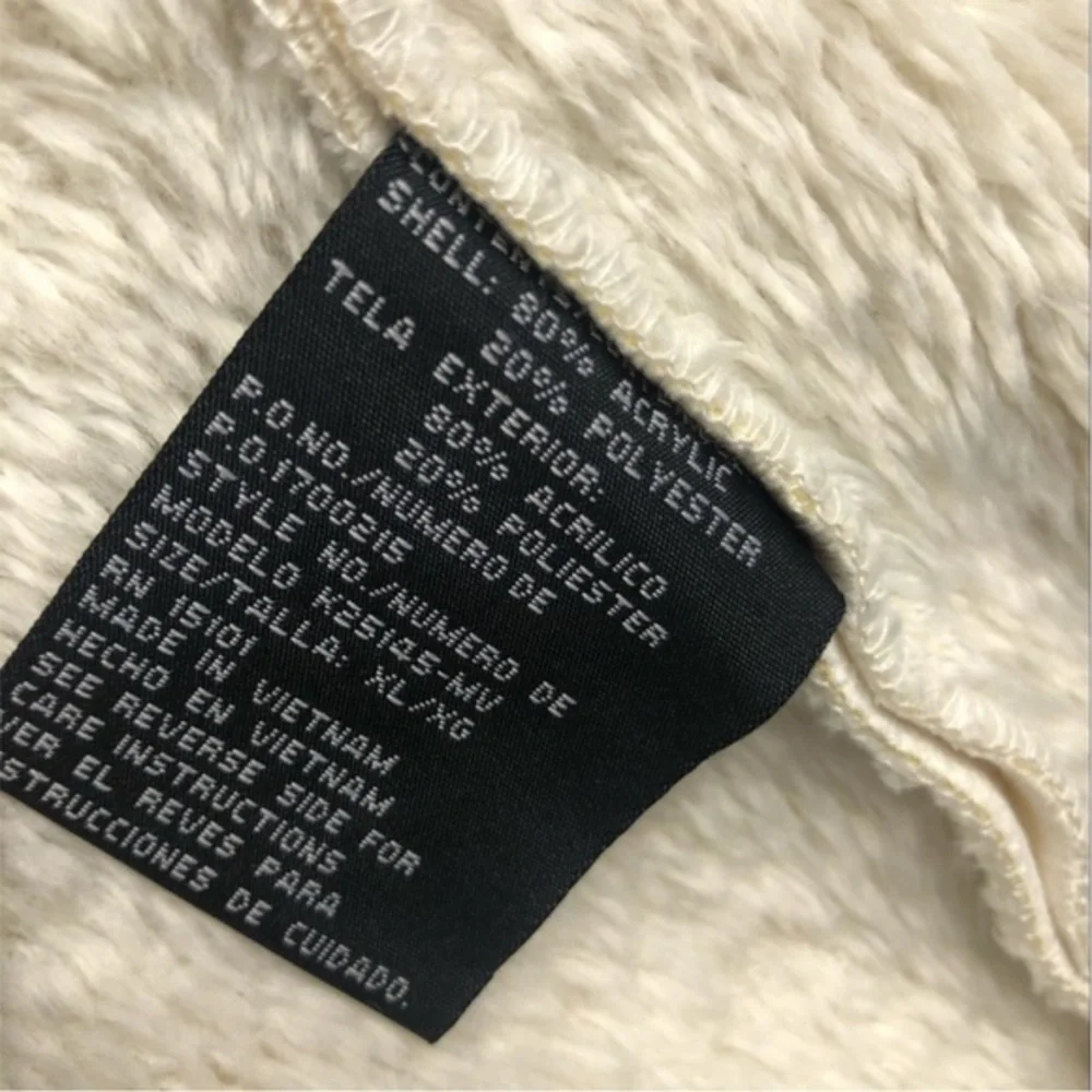 Mudd faux fur faux suede‎ button up trench jacket